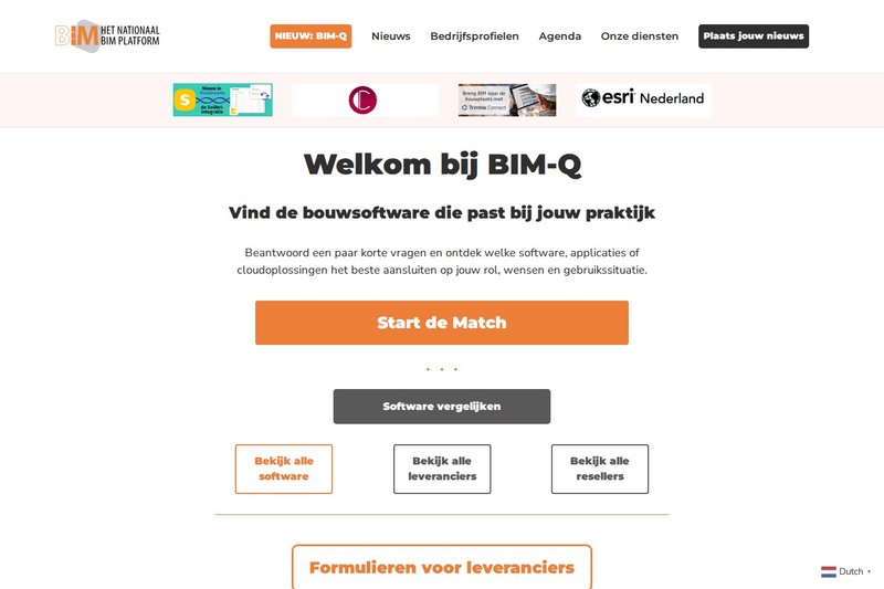 BIM-Q software matchmaker