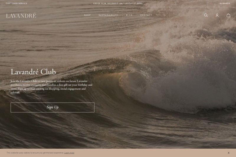 Lavandré Club loyalty program